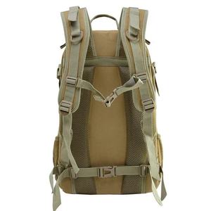 Sac à dos tactique kaki 30L, sac de randonnée extérieur, nylon imperméable 900D, système Molle, pour la randonnée, le camping, la chasse - Product Image 6