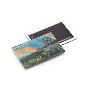 Wholesale Best Selling High Quality Custom City Scenery Souvenir Gift Design Tin <b>Fridge</b> Magnet - Product Image 4