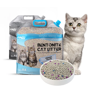 Litière pour chat en bentonite parfumée personnalisée de qualité supérieure avec verrouillage des odeurs et granulés d'argile bentonite soluble dans l'<span class=keywords><strong>eau</strong></span> litière pour chat 20 kg - Product Image 3