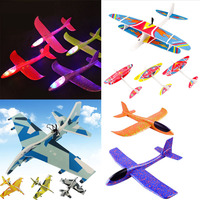 Avion planeur en mousse EPP Yuglow, planeur à lancer à la main, télécommande et lancement manuel, avion électrique rechargeable pour enfants