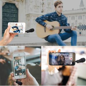 Saramonic Mini SmartMic Directional Condenser Flexible Microphone for Smartphones Vlogging Mic for iPhone - Product Image 6