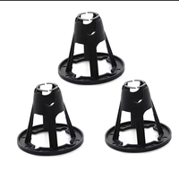 Entretoise de barres d'armature en plastique chaise en plastique chaise d'armature ronde en béton et entretoises couverture de base pour la construction de bâtiments