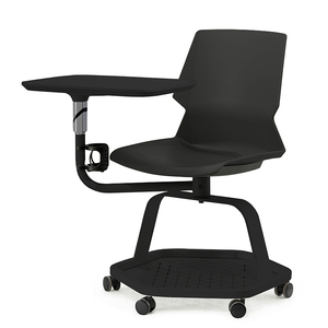 Trường đào tạo ghế đại học nghiên cứu 360 xoay bánh xe Stackable ghế sinh viên Ghế nhựa với văn bản Hội Đồng Quản Trị - Product Image 4