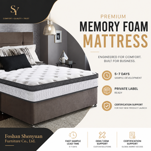 Matelas <span class=keywords><strong>Visco</strong></span> de Haute Qualité 8 pouces, Mousse à Mémoire de Forme et Mousse Rigide de Qualité Supérieure, Taille Personnalisée pour Meubles de Maison et Usage Quotidien en Hôtel - Product Image 1