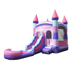Maison gonflable commerciale de rebond de garçons de videur avec la glissière pour sauter et faire la fête - Product Image 1