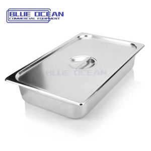 Venta al por Mayor de Recipientes Gastronorm de Acero Inoxidable GN, Recipientes Antiadherentes para Mesa de Vapor, para Hoteles y Restaurantes - Product Image 3