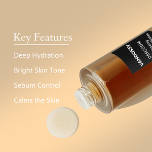 เซรั่มต่อต้านริ้วรอยสำหรับใบหน้าเรียบลื่นสารสกัดจากโสมออร์แกนิกให้ความชุ่มชื้นน้ำต่อต้านริ้วรอยฉลากส่วนตัว - Product Image 4