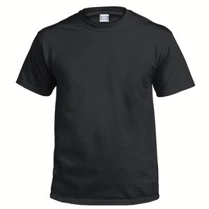 Camisetas de Hombre Lisas al por Mayor, 100% Algodón Jersey, Cuello Redondo, Impresión Serigráfica, Transpirables, 220g, Corte Regular, Manga Corta - Product Image 5