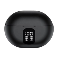 Earphone True Wireless In-ear Peredam Kebisingan Terlaris dengan IPX4 Tahan Air, Daya Tahan Baterai Lama, Layar Digital JL