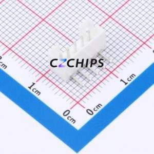 ZX-PH2.0-5PWZ Wire-to-Board Pin Header Bent Lead Through Hole,P=2mm Connector 1x5P 2mm Right Angle Insert PH - Product Image 1