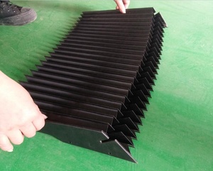 Công nghiệp <span class=keywords><strong>CNC</strong></span> bảo vệ lá chắn accordion tuyến tính Bìa đường sắt bảo vệ ống thổi bao gồm cho các ngành công nghiệp máy móc - Product Image 2