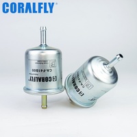 Filter Bahan Bakar Mobil Berkualitas Tinggi Coralfly 16400-41B00 CA-F41B00 BF1104 16400-F5100 WK66 GF600 untuk NISSAN