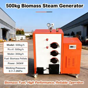 Generador de Biomasa de Bajo Contenido de Carbono Totalmente Automático de 500 KG para Planchado en Fábricas Textiles y Desinfección de Vajillas - Product Image 3