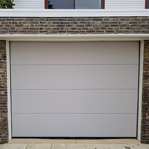 Moderne 8X7 Automatische Afstandsbediening Stalen Garagedeuren Groothandel Goedkope Sectionele Voor Thuisgebruik Afgewerkt Oppervlak Voor Villa 'S - Product Image 3