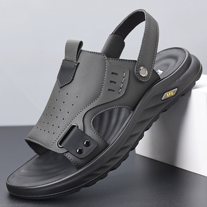 Sandales d'été décontractées et sportives pour hommes, légères, amortissantes, imperméables, respirantes, avec soutien de la voûte plantaire et boucle, idéales pour la marche en extérieur et la plage - Product Image 3