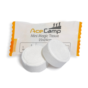 Acecamp Disposable compressed face tissue towel for daily usage and outdoor activities