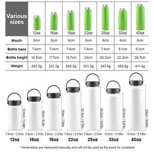 Bouteille d'eau en acier inoxydable gravée au laser de haute qualité avec logo personnalisé, gourde isotherme portable pour l'extérieur avec poignée et couvercle - Product Image 3