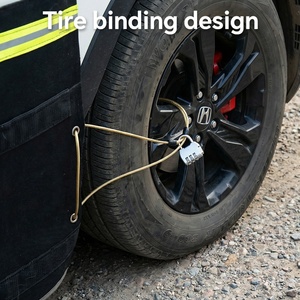 HOMFUL - Protección Inferior para <span class=keywords><strong>Autocaravanas</strong></span>, Tela de Fieltro Reflectante para Todas las Estaciones, 0.8 m de Altura, Múltiples Opciones de Longitud - Product Image 4