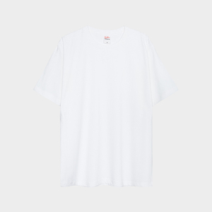 Casual Premium Fabric Oversized T-shirt Well Crafted High Quality Cotton <b>Plain</b> <b>Tshirt</b> Comfortable Daily Wear <b>White</b> T Shirt - Product Image 5