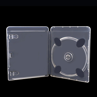 Boîte de rangement en plastique pour CD PS2, carte CAM TV, étui pour carte PS3, boîte d'emballage pour carte PS4, boîte transparente