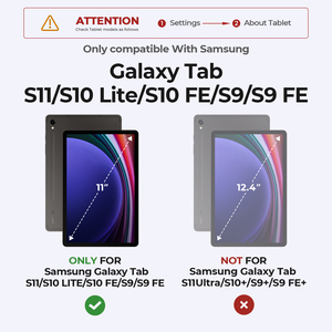 Funda con Teclado Magnético Multi-layout Laudtec con Ranura para Lápiz para <span class=keywords><strong>Samsung</strong></span> Tab S10 <span class=keywords><strong>FE</strong></span>+ <span class=keywords><strong>FE</strong></span>+ de 13.1 Pulgadas, Compatible con Personalización, Ligera - Product Image 2