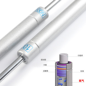 Best Choice Tatami Cabinet Flip <b>Door</b> Pneumatic Support Rod Hydraulic Buffer Gas <b>Spring</b> 100mm - Product Image 3