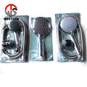 Ensemble de douchette à main en ABS avec support de tuyau en acier inoxydable de 1,5 m - Product Image 1