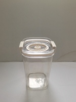 Tl-077 Contenant de stockage alimentaire multifonctionnel pour cuisine, pot sous vide, boîte hermétique, isolation anti-humidité, ABS+PET+Joint en silicone