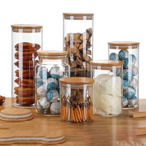 Juego de Envases de Especias Personalizados al por Mayor, Frascos de Vidrio de 4oz con Tapa de Bambú y Etiquetas - Product Image 5