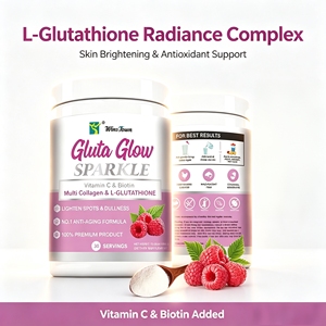 Leche fruta en polvo bebida colágeno Gluta brillo polvo para adultos belleza ilumina la piel glutatión desintoxicación efectos brillantes - Product Image 1