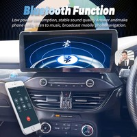 Pantalla Táctil OLED de 12.3 Pulgadas para el Tablero de Instrumentos de Ford Focus Mk4 2019-2023, Reproductor Multimedia Android Auto GPS, Estéreo, CarPlay, Navegación