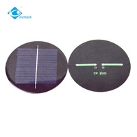 Modules de panneaux solaires en époxy résistants aux intempéries, chargeur de panneaux solaires miniatures 6V pour extérieur, ZW-Dia120-6V, panneau solaire adhésif en époxy 1W