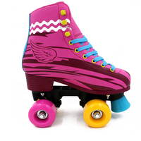 Usine OEM Professionnel fix taille durable confortable quatre roues quad patins à roulettes chaussures pour enfant