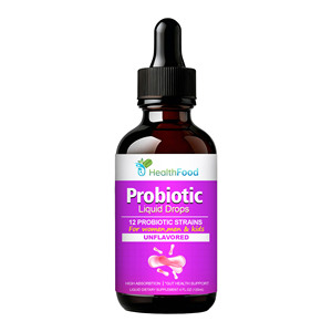 Premium Custom Probiotic Liquid Drops Supports Immunity Nutrient Absorption to Gut Health Support Dietary <b>Supplement</b> - Product Image 1