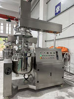 Machine d'émulsification sous vide, homogénéisateur pour crème cosmétique, lotion, acier inoxydable, mélangeur électrique, utilisation en usine de fabrication