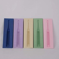 Emballage en pulpe moulée pour brosse à dents, boîtes en papier de qualité supérieure, plateau en pulpe