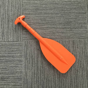 カヤックカヌーラフトパドルシャフトプラスチックブレードフィッシングカヌーパドルアルミニウム伸縮パドル - Product Image 5