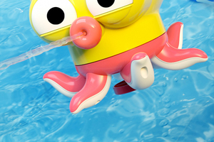 Jouets aquatiques pour bébés, <span class=keywords><strong>jeux</strong></span> de piscine, pulvérisation d'eau, jeu de poulpe avec douche - Product Image 6