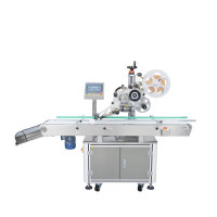 Machine d'étiquetage automatique à plat MAT-IF80, électrique, moteur DC, haute productivité pour cartons en bois, boîtes cosmétiques, sachets, certifiée CE