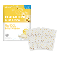 HODAF Patch Transdermique au Glutathion Plus : Soutien Éclaircissant pour la Peau, Bien-être Hépatique et Renforcement Immunitaire pour les Soins Quotidiens du Corps