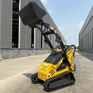 Chargeur frontal à chenilles <span class=keywords><strong>mini</strong></span>-chargeur à moteur à essence Omitech de haute qualité <span class=keywords><strong>avec</strong></span> <span class=keywords><strong>pelle</strong></span> à neige - Product Image 1