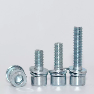 Fabriek Groothandel Roestvrijstalen Cilindrische Zeshoek Socket Kop Combinatie Schroeven - Product Image 6