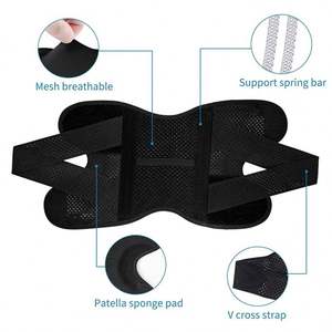 Rodillera ajustable para mujeres y hombres, Mangas de compresión para lesiones de artritis, recuperación deportiva, alivio del dolor, <span class=keywords><strong>desgarro</strong></span> de menisco - Product Image 5
