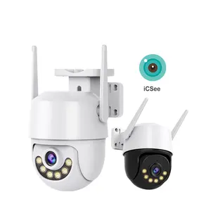 ICSEE girevole Full HD 2mp ICSEE telecamera rilevatore di movimento per esterni IP Wifi Wireless telecamere CCTV PTZ