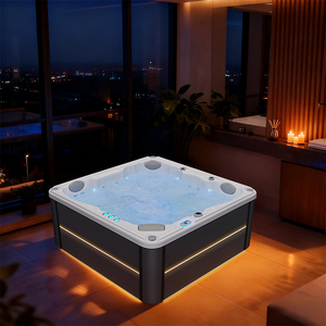 Bain à remous familial pour 5 personnes avec spa sexuel - Product Image 1