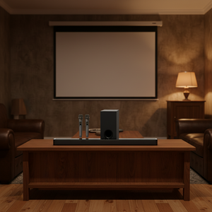 <span class=keywords><strong>Barra</strong></span> de <span class=keywords><strong>Sonido</strong></span> para TV de 2.1 Canales con Subwoofer, Micrófono, Sistema de Cine en Casa, Bluetooth, Karaoke, Control Remoto, HDMI, <span class=keywords><strong>Sonido</strong></span> HIFI con Bajos Profundos - Product Image 4
