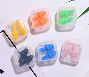 Bouchon <span class=keywords><strong>d</strong></span>'oreille professionnel en silicone à trois couches <span class=keywords><strong>Anti</strong></span>-<span class=keywords><strong>eau</strong></span> <span class=keywords><strong>Anti</strong></span>-bruit équipement de natation Protection auditive de sécurité pour les étudiants - Product Image 6