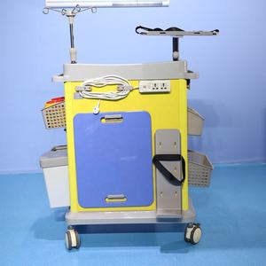 Med Instrument Trolley Chirurgische Dressing Trolley Noodkarren Voor Behandeling - Product Image 4