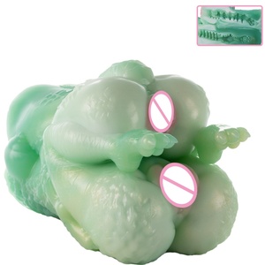2026 Wholesale 2 in 1 Unique Colorful Portable Soft Male <b>Masturbator</b> Stroker for Man Male Masturbation Toy - Product Image 1