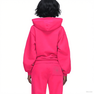 Hoodie Unisex Pria Model Longgar, Dapat Dikustomisasi LOGO, Sweatshirt Rajut Kasual Gaya Jalanan, Cetak Pola Personal untuk Musim Dingin - Product Image 2